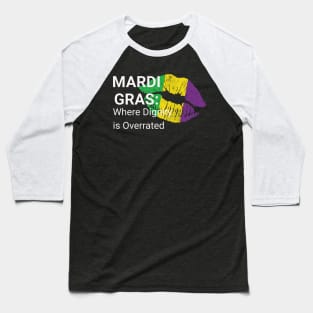 Mardi Gras Dignity Baseball T-Shirt